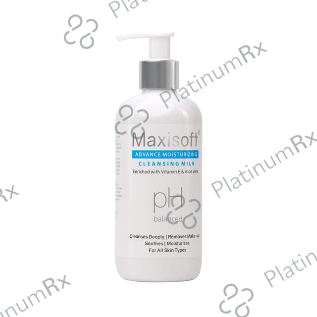 Maxisoft PH Balanced Advance Moisturizing Cleansing Milk (300ml Each) 1 Bottle