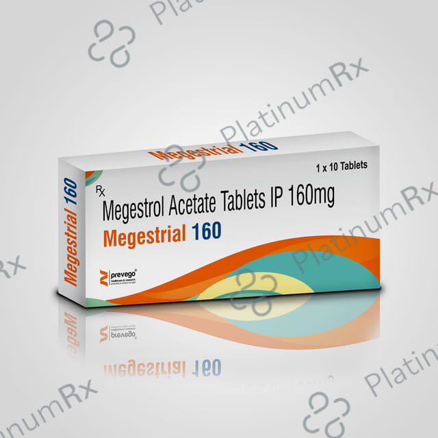 Megestrial 160mg Tablet 10s