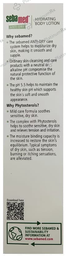 Sebamed Hydrating body Lotion 200ml