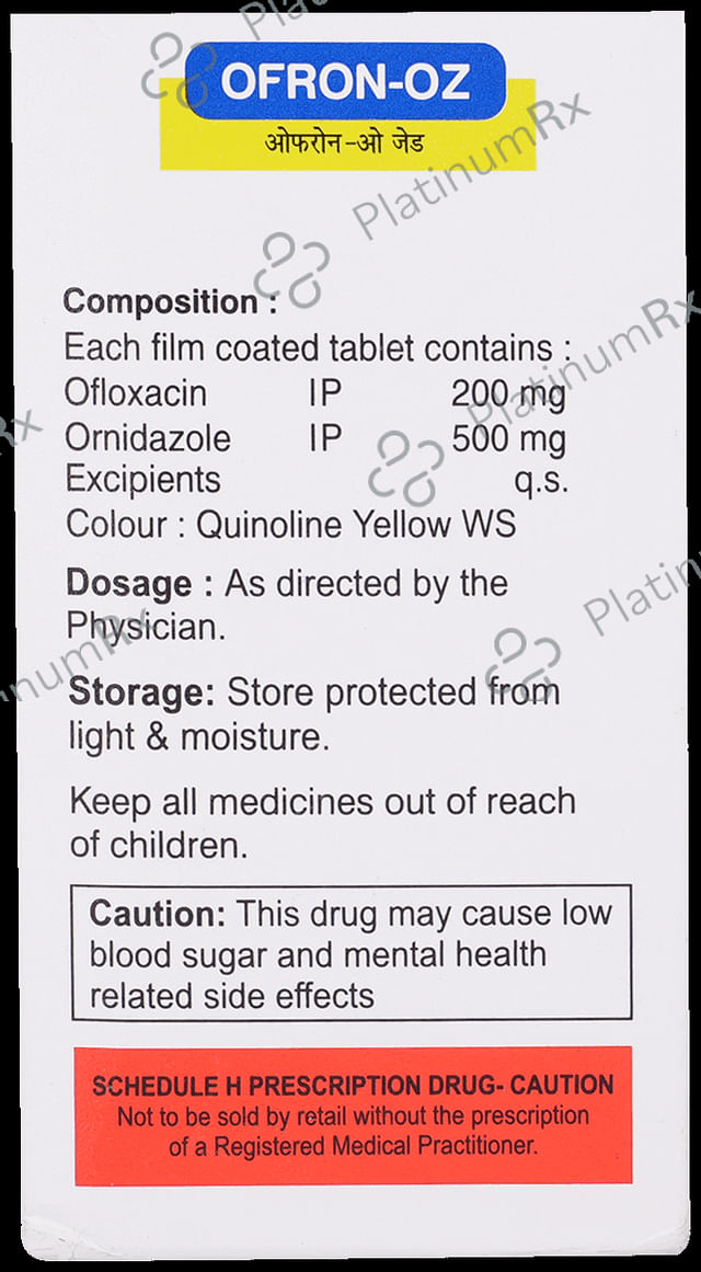 Ofron OZ Tablet 10s
