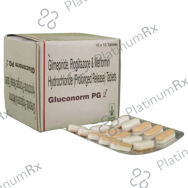 Gluconorm PG 2/500/15mg Tablet PR 15s