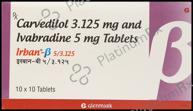 Irban Beta 3.125/5mg Tablet 10s