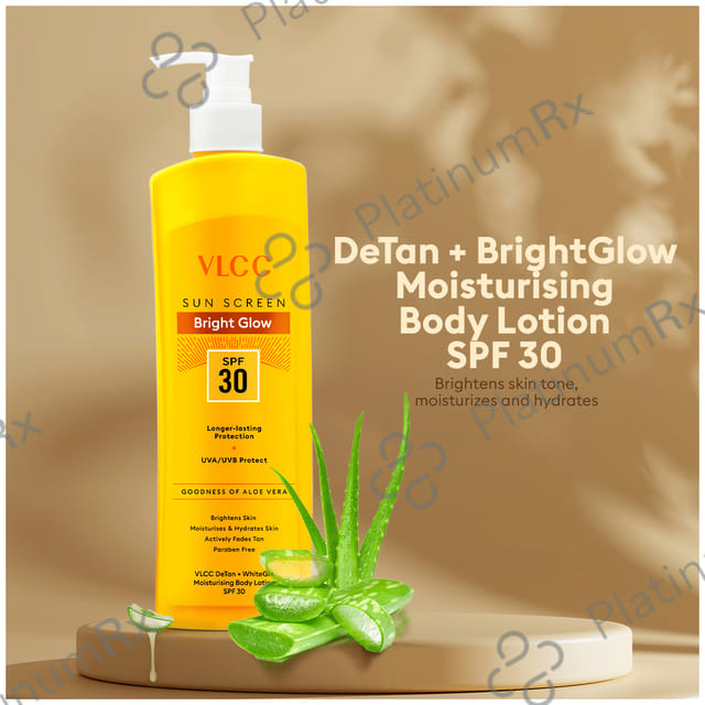 VLCC De Tan + WhiteGlo Moisturising SPF 30 Body Lotion 350ml
