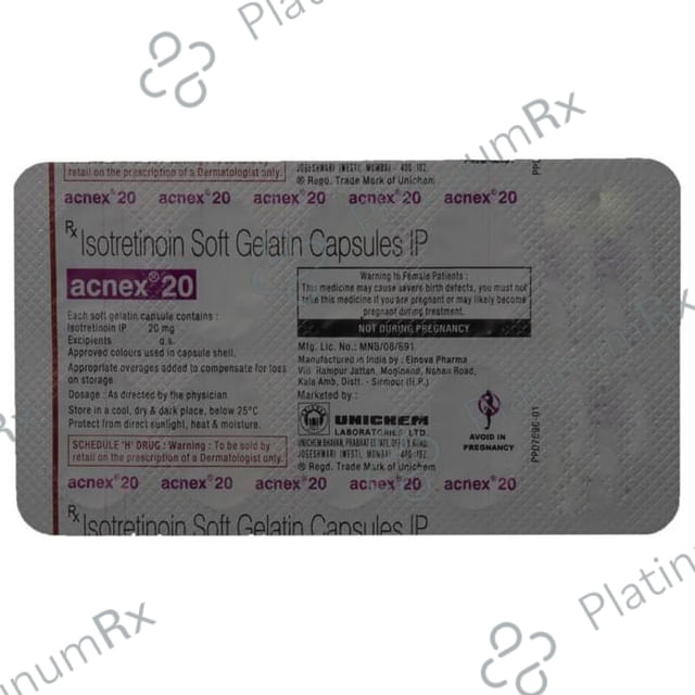 Acnex 20mg Capsule 10s