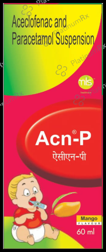 Acn P 50/125mg Oral Suspension Mango 60ml