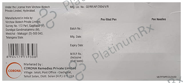 Tricium PTH PF3 Injection 1ml