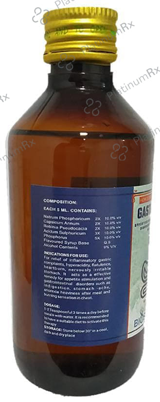 LDD Bioscience Gastromin Syrup 115 ml