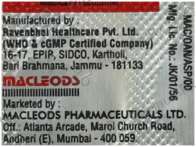 O Anxit 0.5 mg/10 mg Tablet