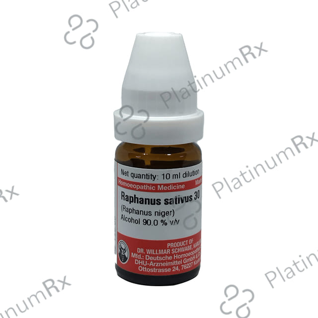 Dr Willmar Schwabe Germany Raphanus Sativus (Raphanus Niger) Dilution 30