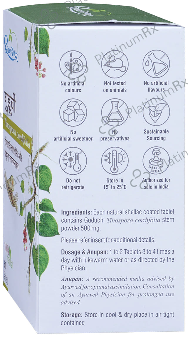 Dhootapapeshwar Guduchi Tablet
