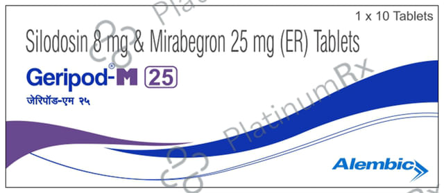 Geripod M 25/8mg Tablet 10s