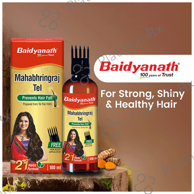 Baidyanath (Noida) Mahabhringraj Tail 100 ml