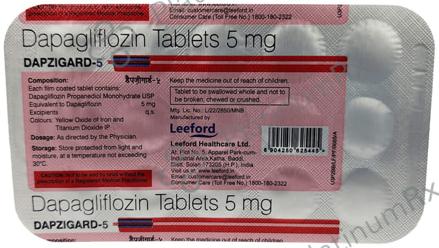 Dapzigard 5mg Tablet