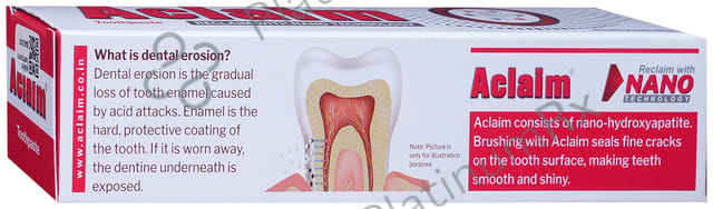 Aclaim Toothpaste 70gm