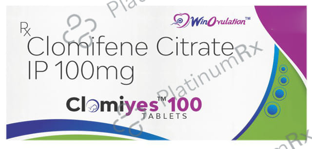 Clomiyes 100mg Tablet