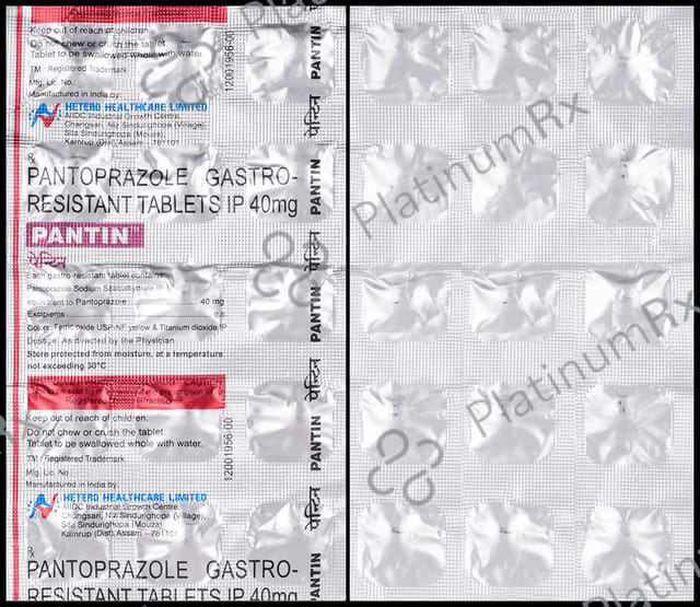 Pantin 40mg Tablet 15s