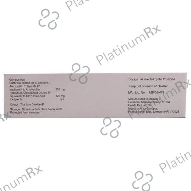 Moxiforce CV 375mg Tablet 10s