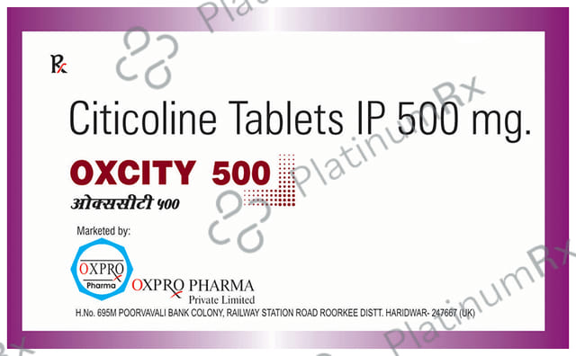 Oxcity 500mg Tablet 10s Oxpro Pharma Pvt. Ltd.