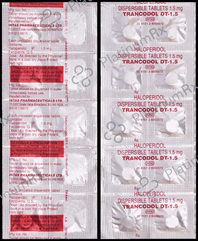 Trancodol DT 1.5 Tablet