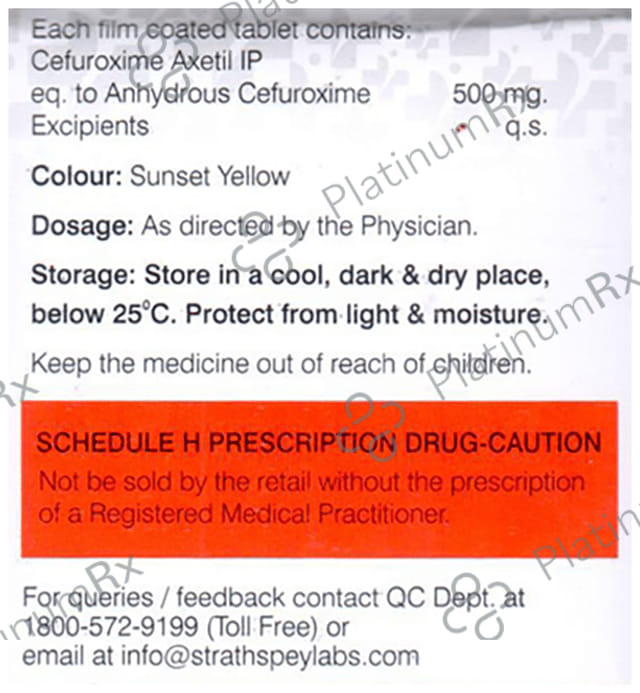 Crx 500mg Tablet 10s