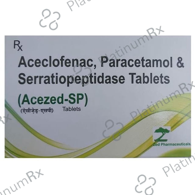 Acezed SP 100/325/15mg Tablet 10s