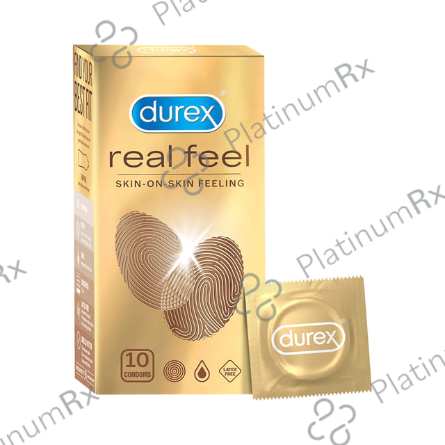 Durex Real Feel Latex Free Condom 10s
