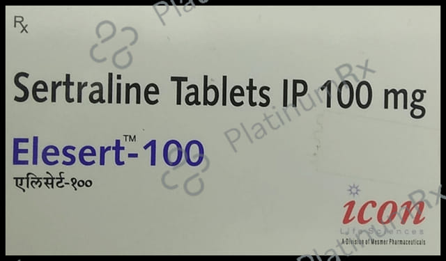 Elesert 100mg Tablet 10s