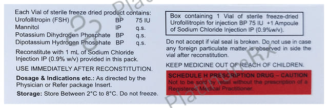 Follisti Sure HP 75IU Injection