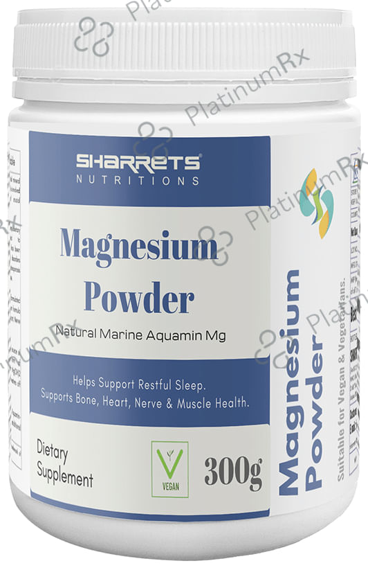 Sharrets Nutritions Natural Marine Magnesium Powder