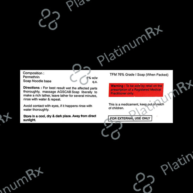 Agscab Medicated Soap