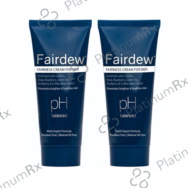 Fairdew PH Balanced Fairness Cream for Men (50gm Each) 2 Tube