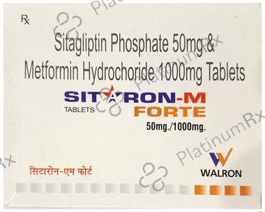 Sitaron-M Forte 50mg/1000mg Tablet