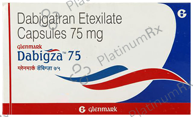 Dabigza 75mg Capsule 10s
