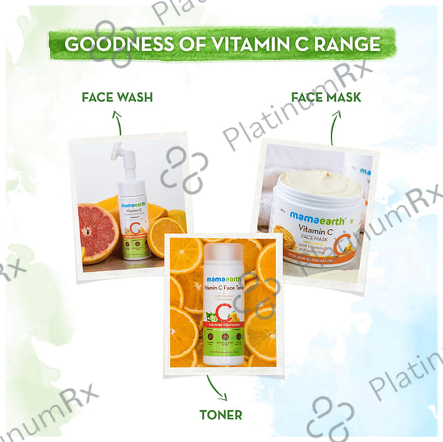 Mamaearth Vitamin C Face Cream - Paraben & Silicone-Free - For All Skin Types