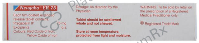 Neugaba ER 75 Tablet