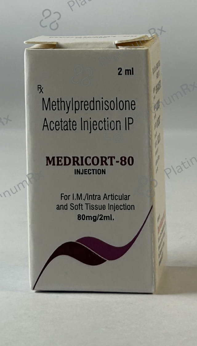 Medricort 80mg Injection