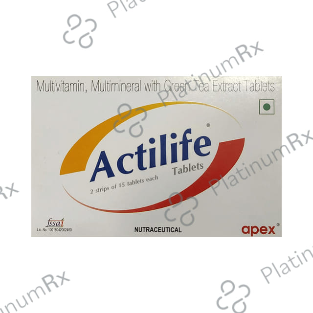 Actilife Nutraceutical Tablet 15s