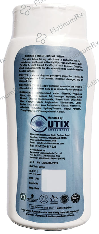 Lufisoft Moisturising Lotion