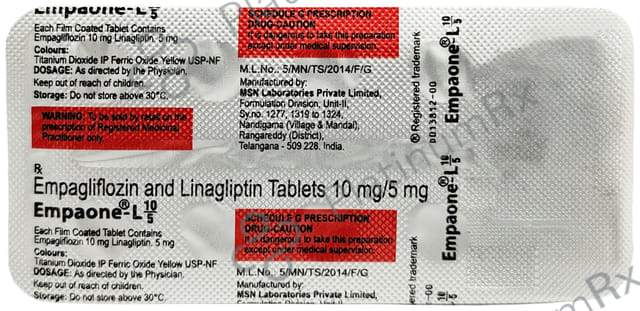 Empaone L 10/5mg Tablet 10s