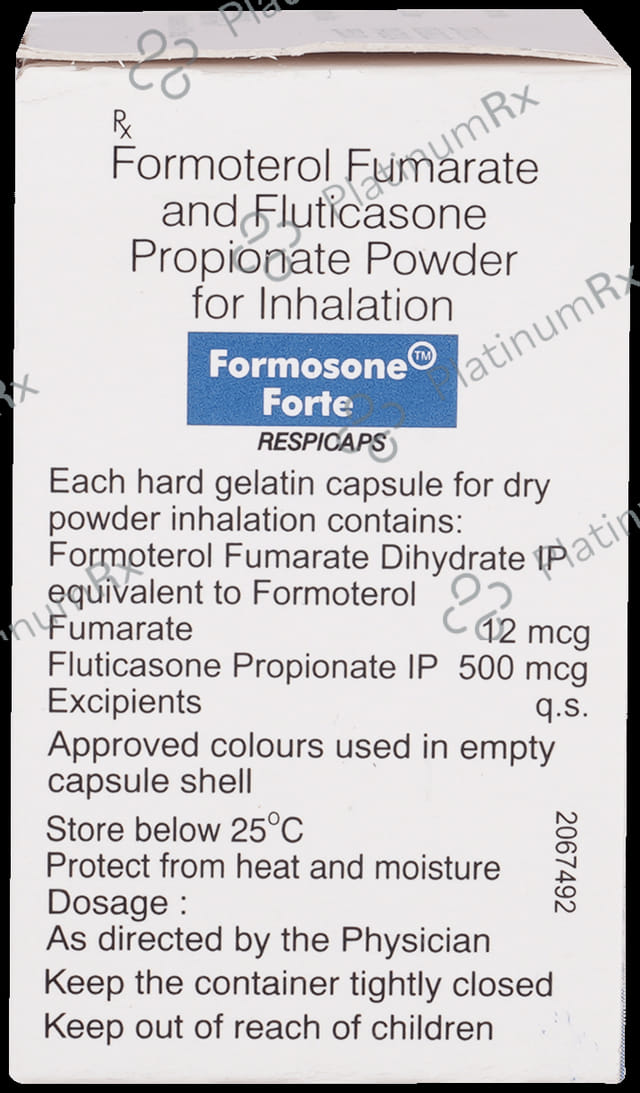 Formosone 12/500mcg Forte Respicap 30s