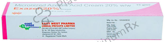 Exazel 20% Cream 15gm
