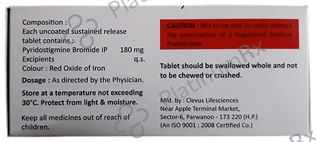 Pystig 180mg Tablet SR 10s