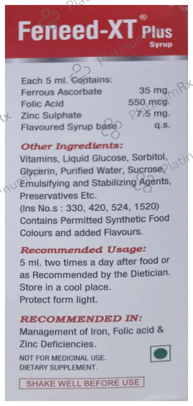 Feneed Plus XT Syrup 200ml