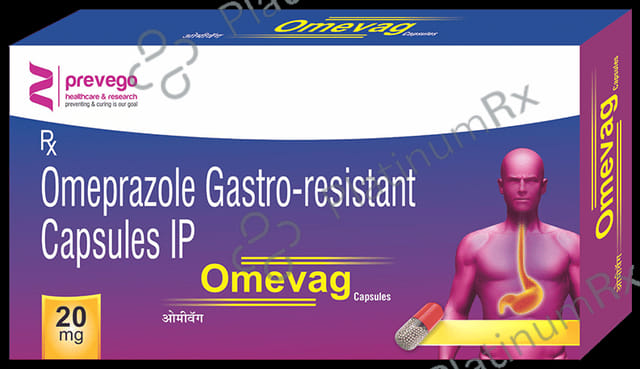 Omevag 20mg Capsule 15s
