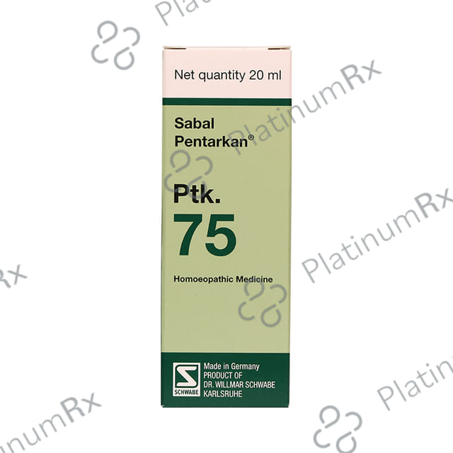Dr Willmar Schwabe Germany Sabal Pentarkan Ptk. 75 Drop