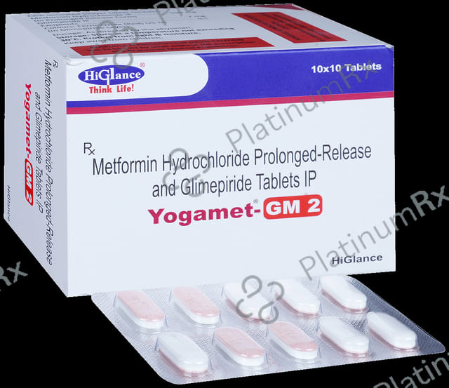 Yogamet-GM 2 Tablet PR