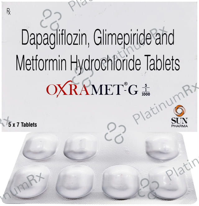 Oxramet G 5/1/1000mg Tablet 7s