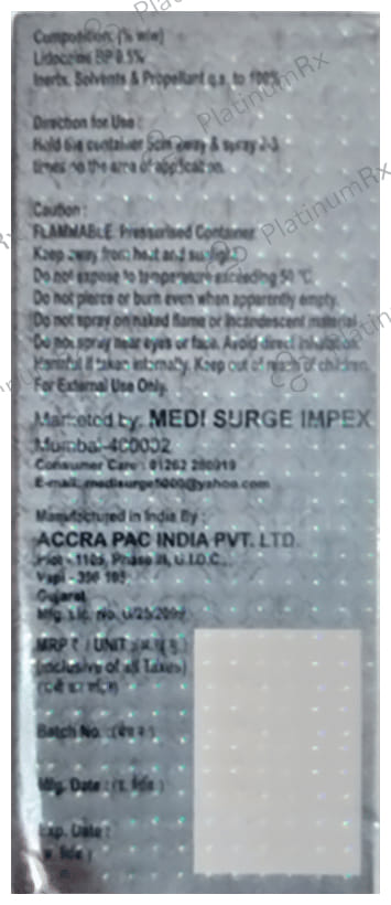 Millennium Stud 5000 Spray 20gm