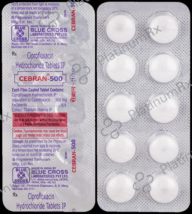 Cebran 500mg Tablet