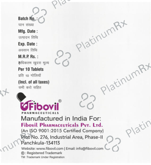 Fexotwist 180mg Tablet 10s